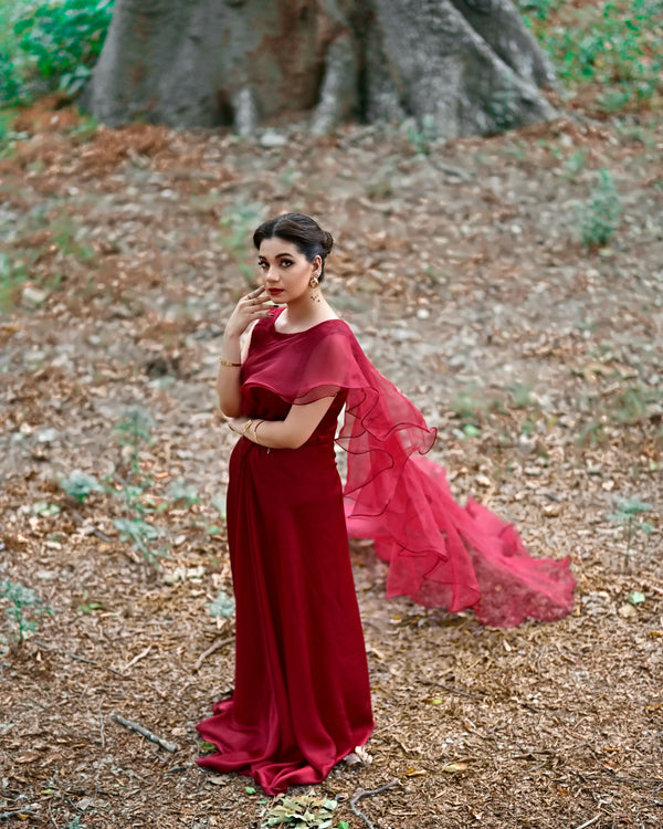 Rouge Saree