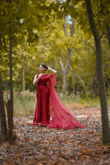 Rouge Saree