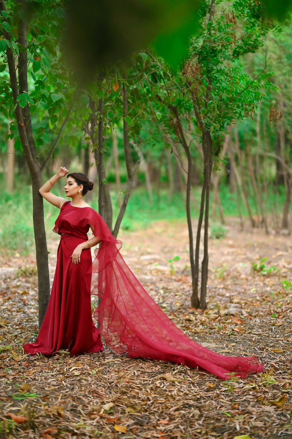 Rouge Saree